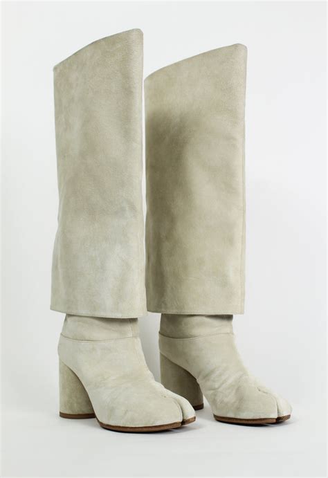 maison margiela suede shoes